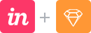 Logo Invision and Sketch