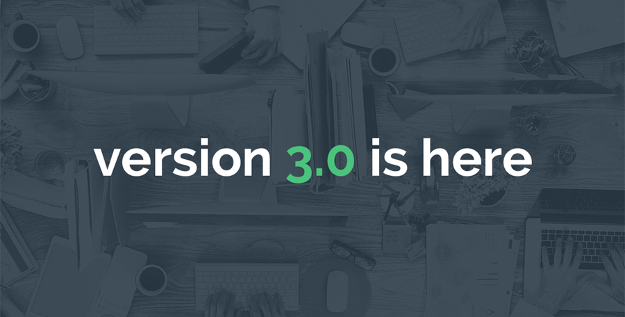 Version 3/0 is here